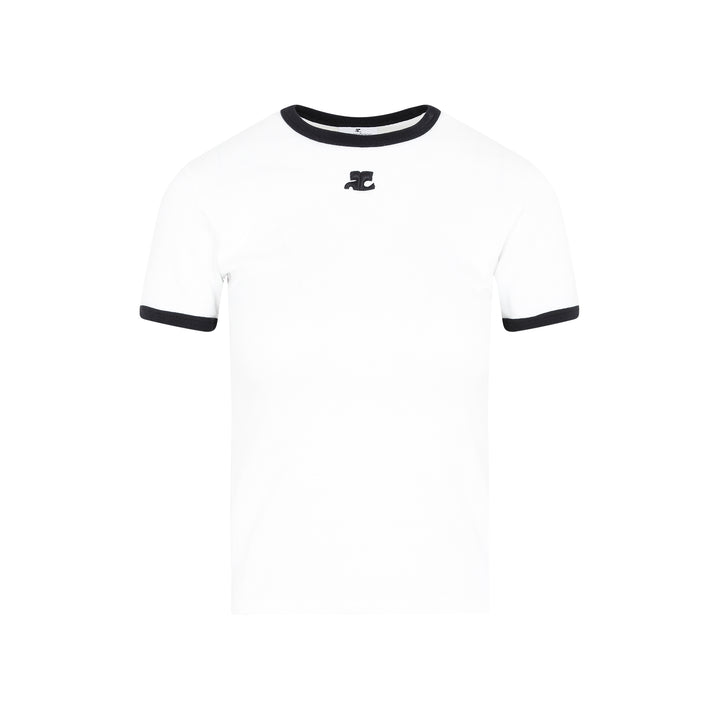 Courreges T-shirts - White | f54e6773888e13dd8fae00df2507b0ff64817bff