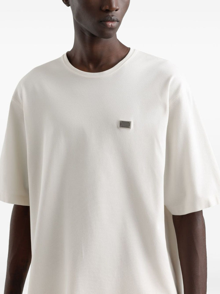 Dolce & Gabbana T-shirts - Nude & Neutrals | f845d49c65ae9701bfd554c7cc459fa451bb22e1