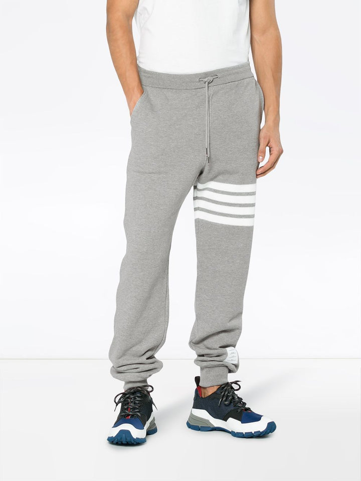 Classic sweatpant in classic loopback w/ engineered 4 bar