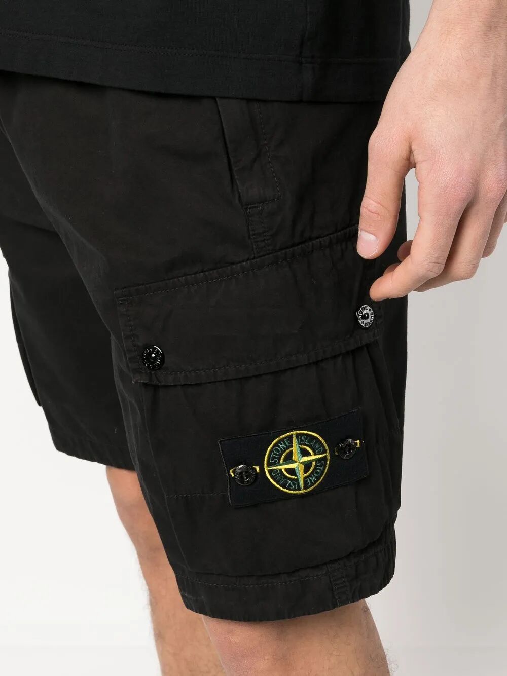 Stone Island Track shorts - Black | 75e4107894c2595cd562873d2abe912b39656a1e