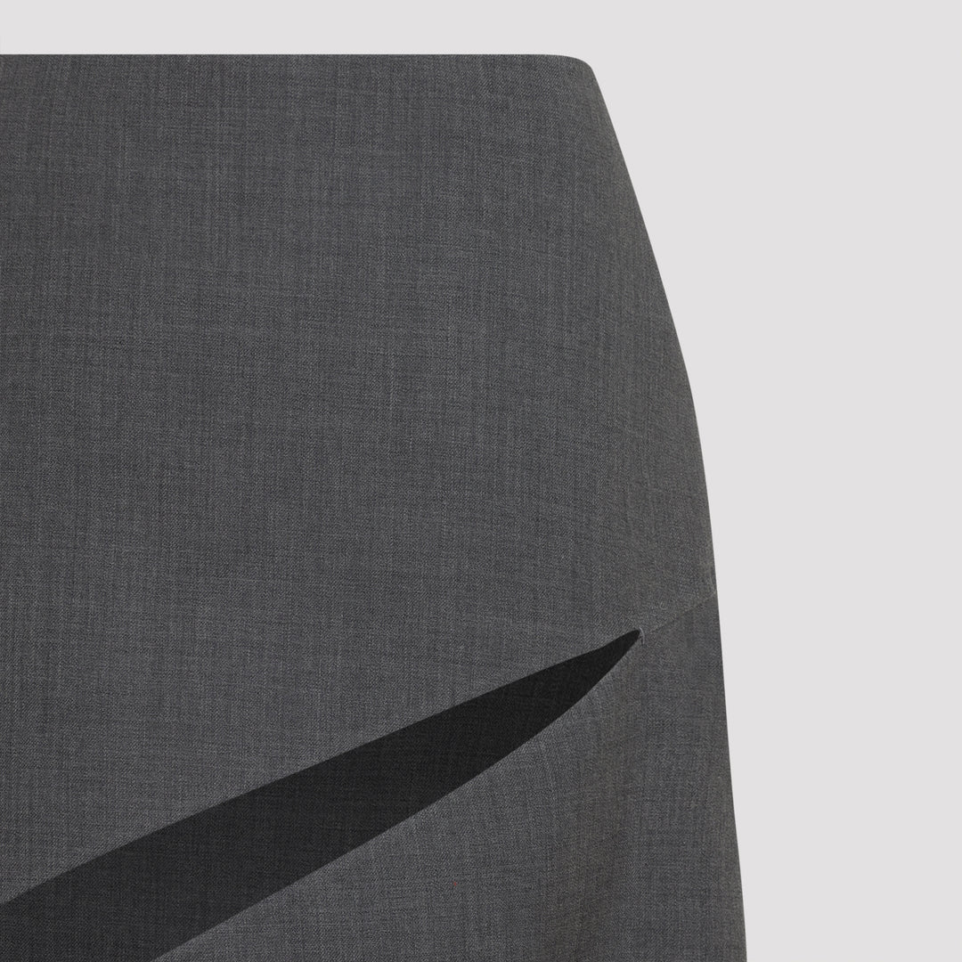 Jil Sander Midi skirts - Grey | 444d16d0a1fa77e02c55ebeb38a0d2330c3c9947