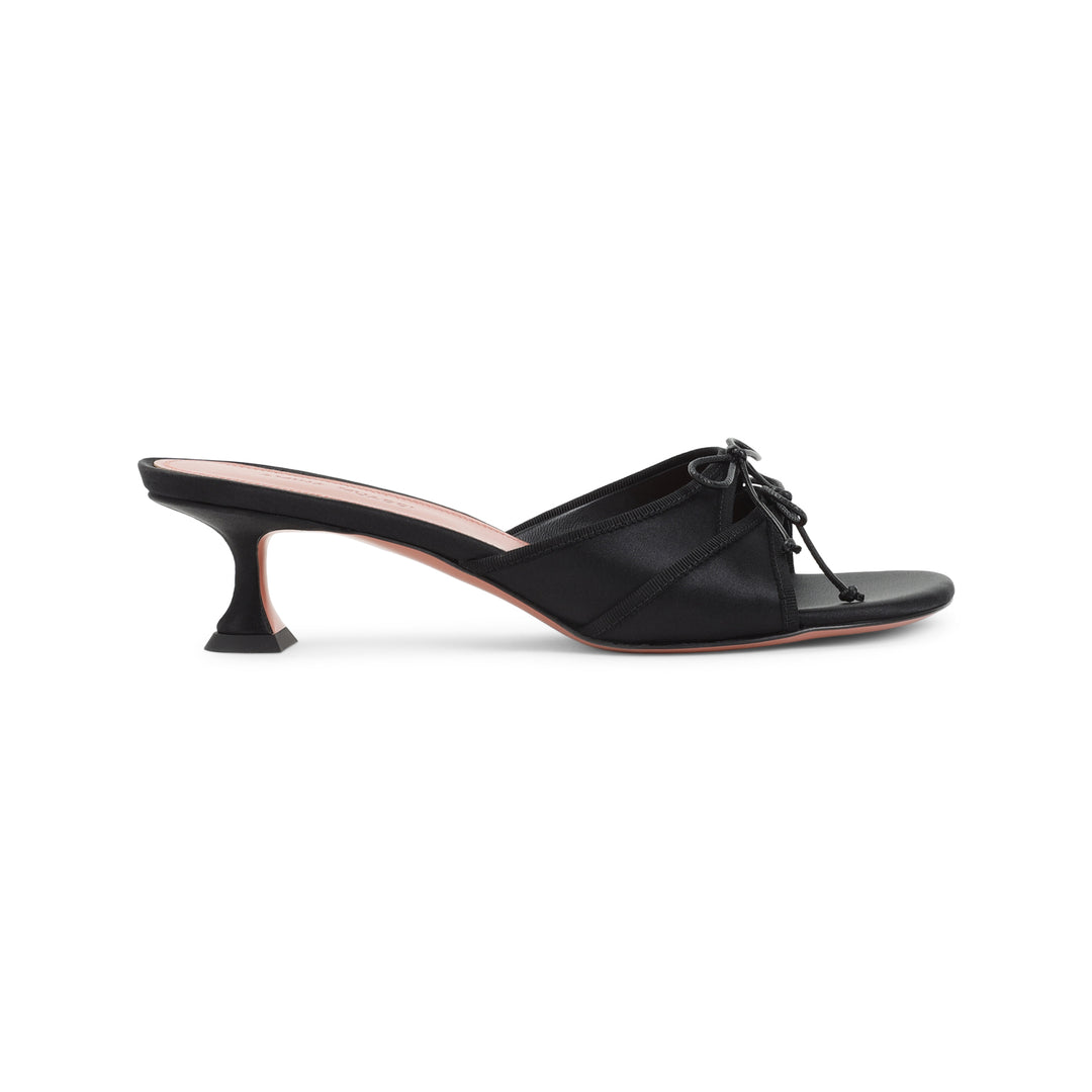 Amina Muaddi Mules - Black | 80766bc10564949b09797d0bd7068fb020c809de