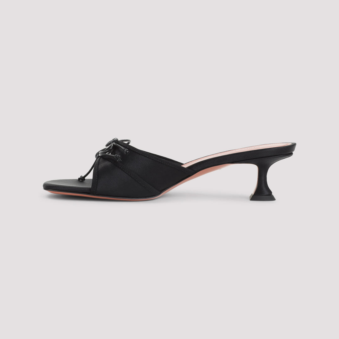 Amina Muaddi Mules - Black | 4ceb06c25dc629cf832bf130c60eb185a8492157