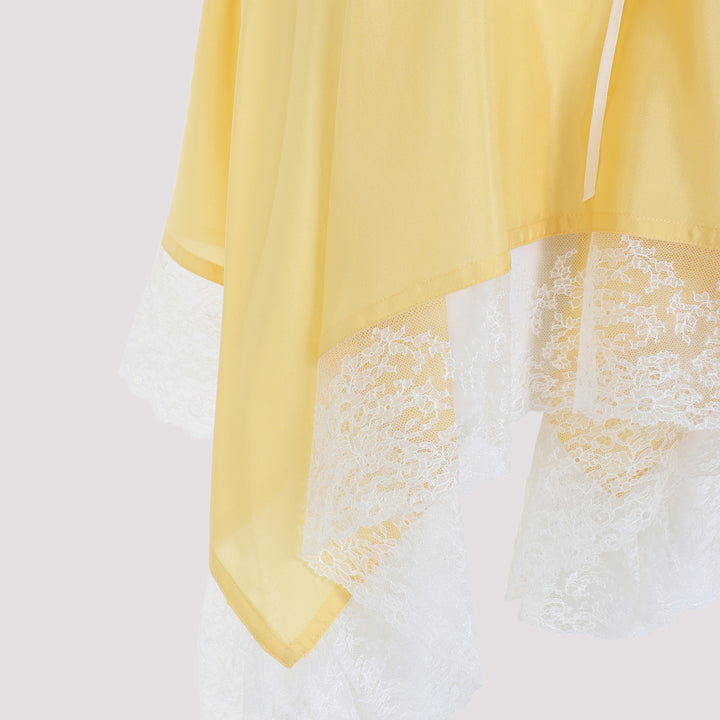 Saint Laurent Mini dresses - Yellow & Orange | de6048d47ae015af2c50b1a9730e21a340359d4a