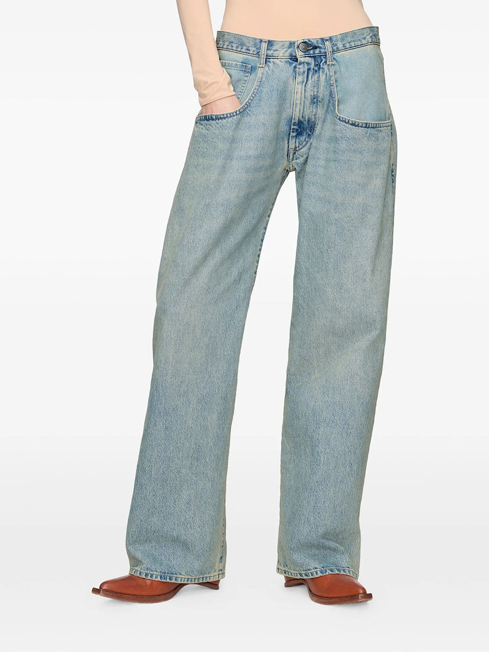 Maison Martin Margiela Straight leg - Blue | 434cd4ecc95c4dcad67bb2c42fb4e542b5045d97