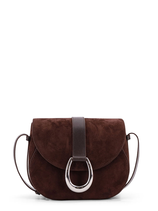 Bella Saddle Suede Crossbody Bag