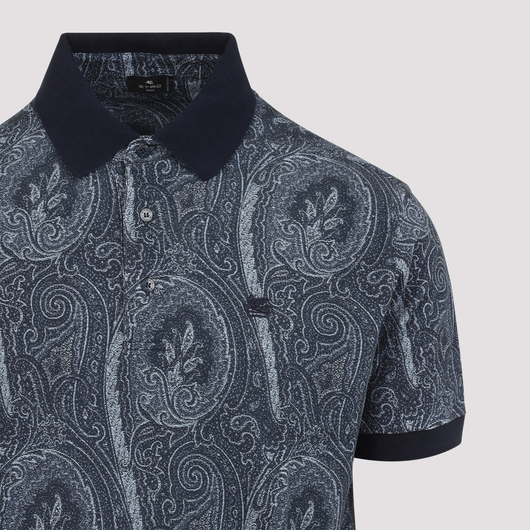 Etro Polo - Blue | ef71e5138797227e9215e8f3627132345bd37dfe