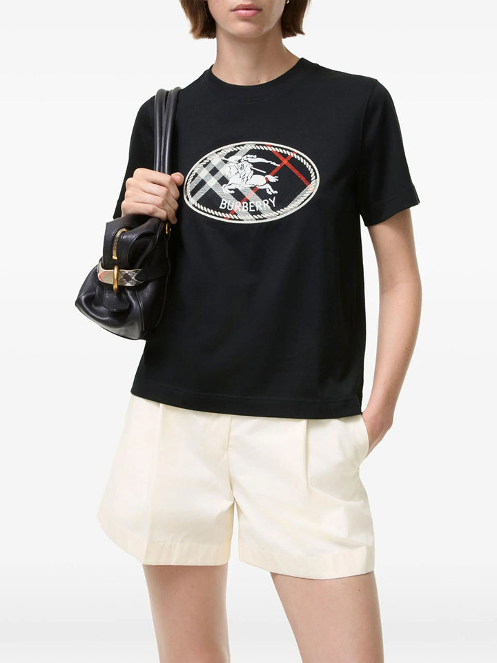 Burberry London England T-shirts - Black | 397fa90264a5a1ffcae16d3c441e4132b8e53915