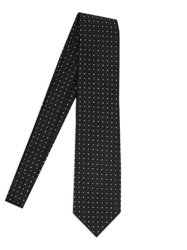 Micro Design Silk Tie