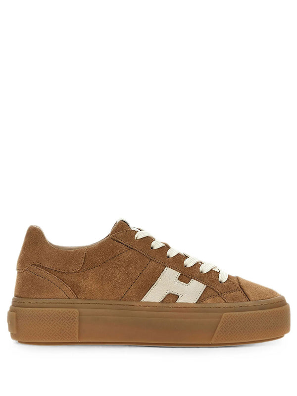 Hogan Crosswind Suede Sneakers