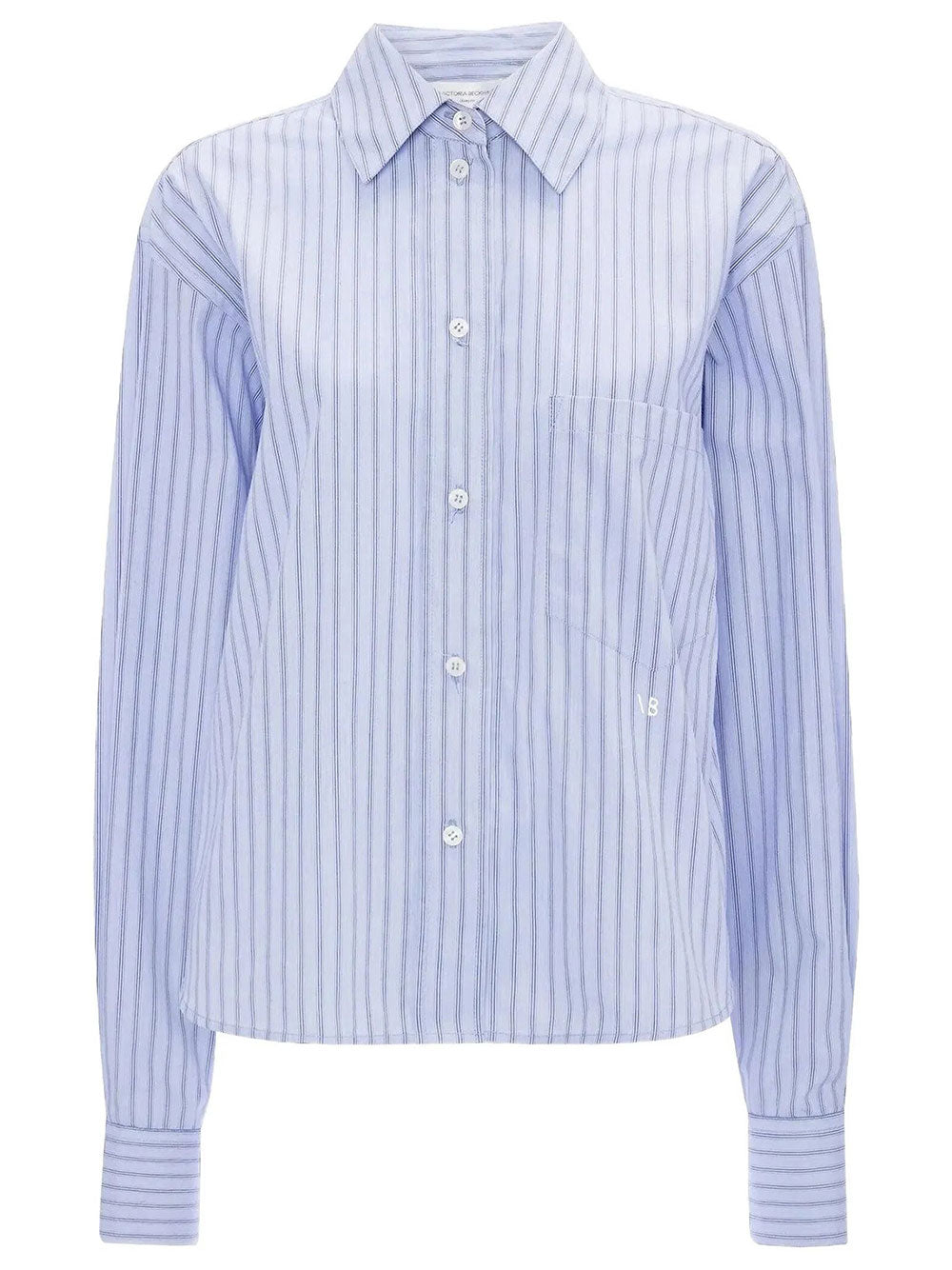 Victoria Beckham Striped - Blue | 281a52a81082bc5aa5cef86cf70a40cc09186b9b
