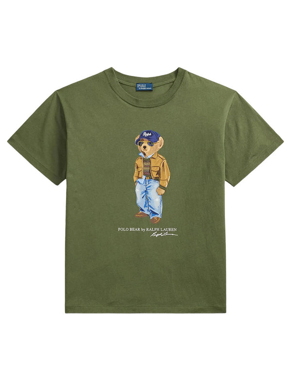 Polo Bear Cotton Jersey T-Shirt
