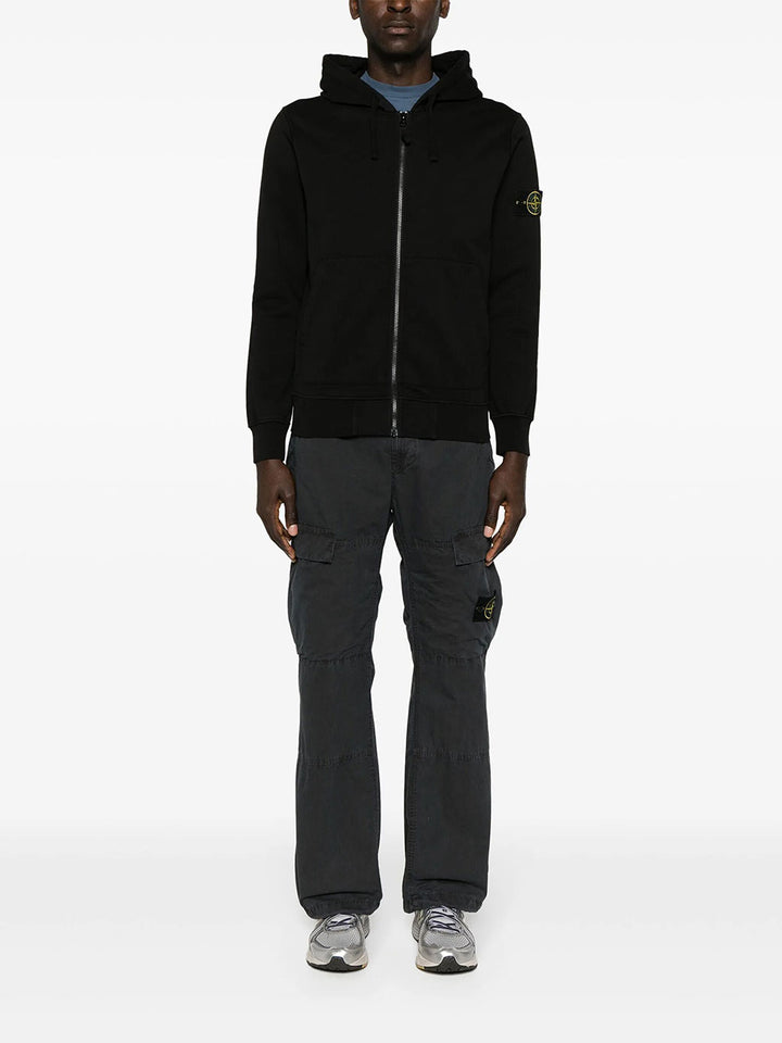 Stone Island Full zip - Black | 5707119dd4d4174732143298a73a24c9e64ac890