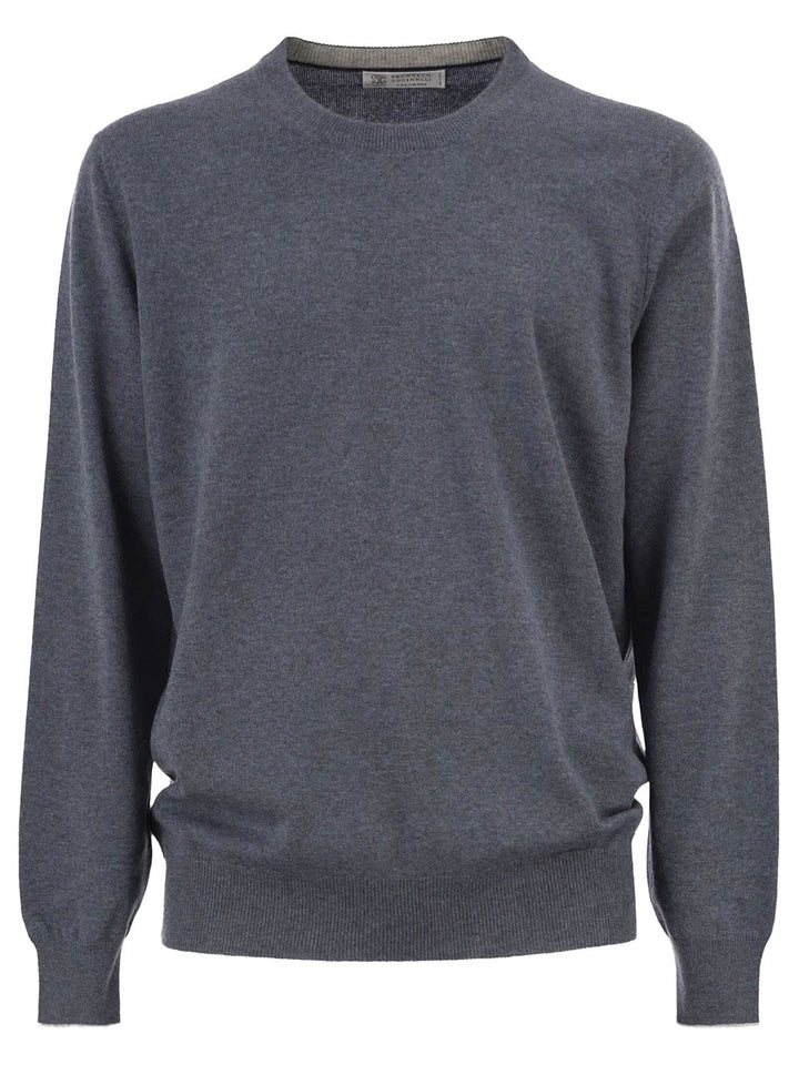 Brunello Cucinelli Pullover - Grey | 3be8c08723829d3e0a2f9f8aa7ff6436b5f0578c