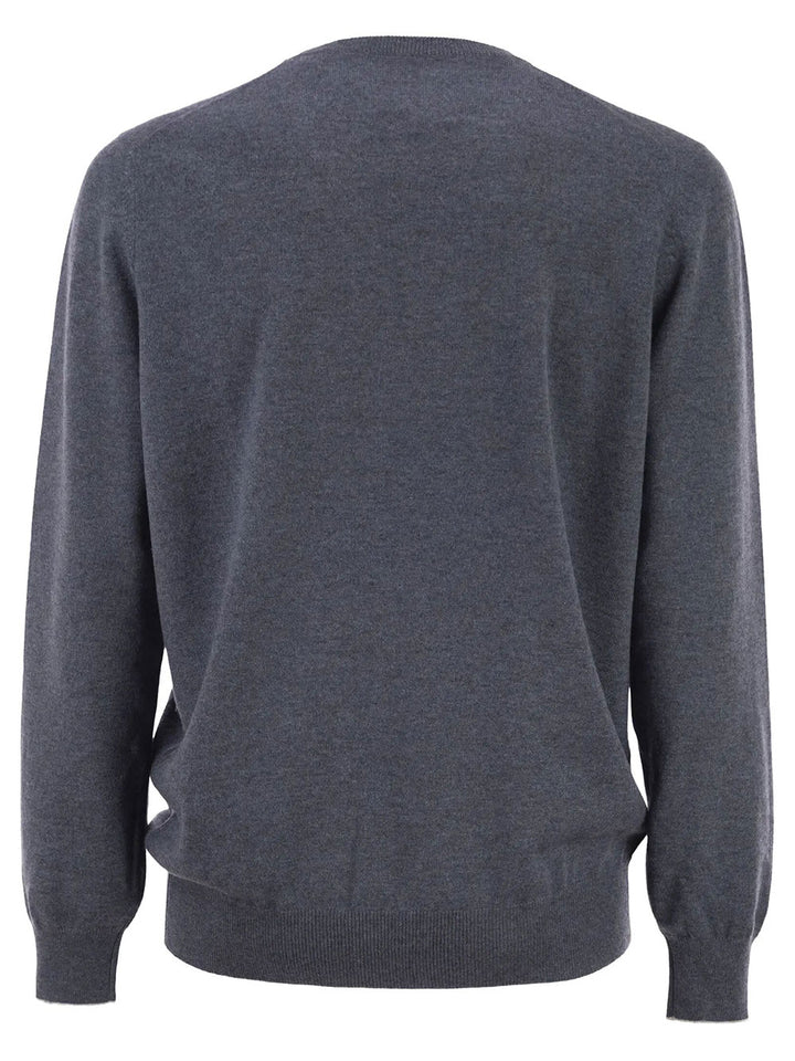 Brunello Cucinelli Pullover - Grey | 84afc61f0df970a8f416075b7d8f465d514ba1d3