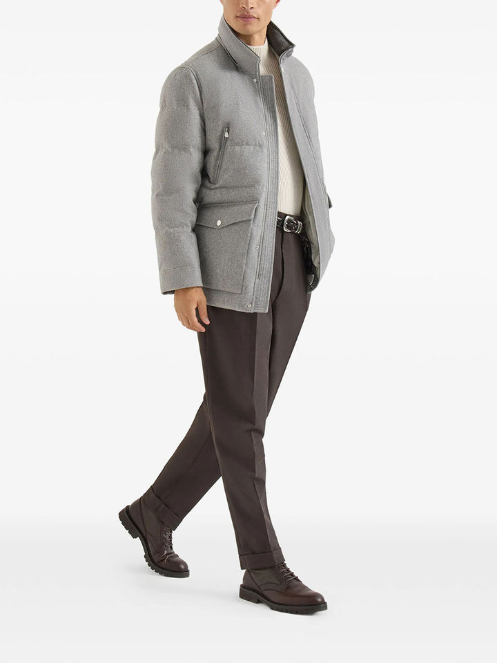 Brunello Cucinelli Down jackets - Grey | 0b3fe899bfb3e91bf0c0eaba6532d7b14cf98e2f
