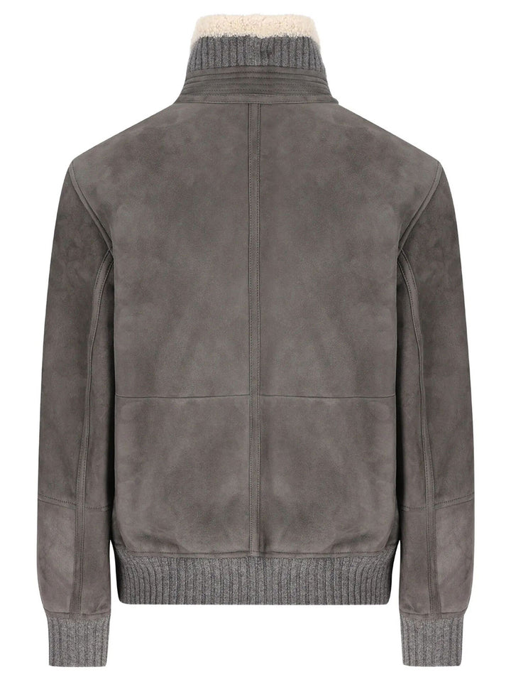 Brunello Cucinelli Leather - Grey | 2b4816b46546a63668184515fc2914648a91421b