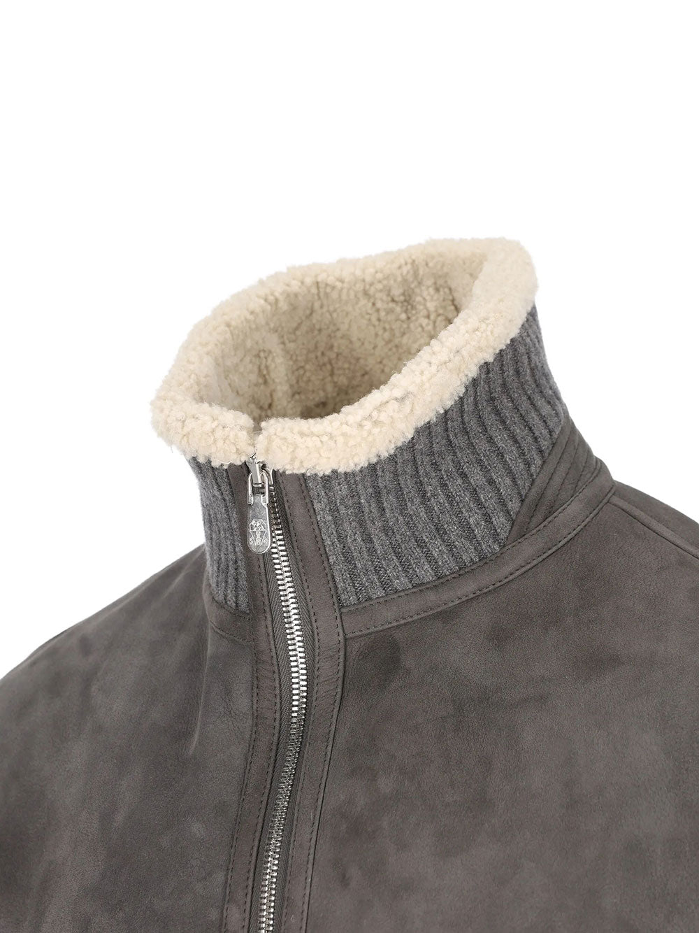 Brunello Cucinelli Leather - Grey | 83fae8fa7abdbd5d481ebc7316163928076a4abf