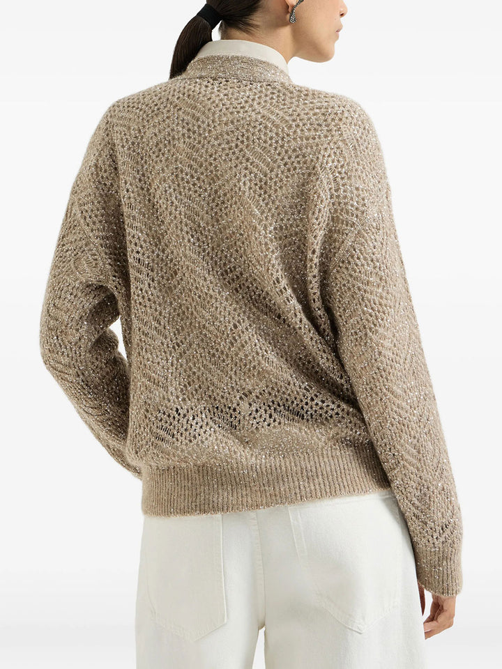 Brunello Cucinelli MAGLIA - Nude & Neutrals | eaec2d36d409437cd87d010c1a0c039de53ee5fd