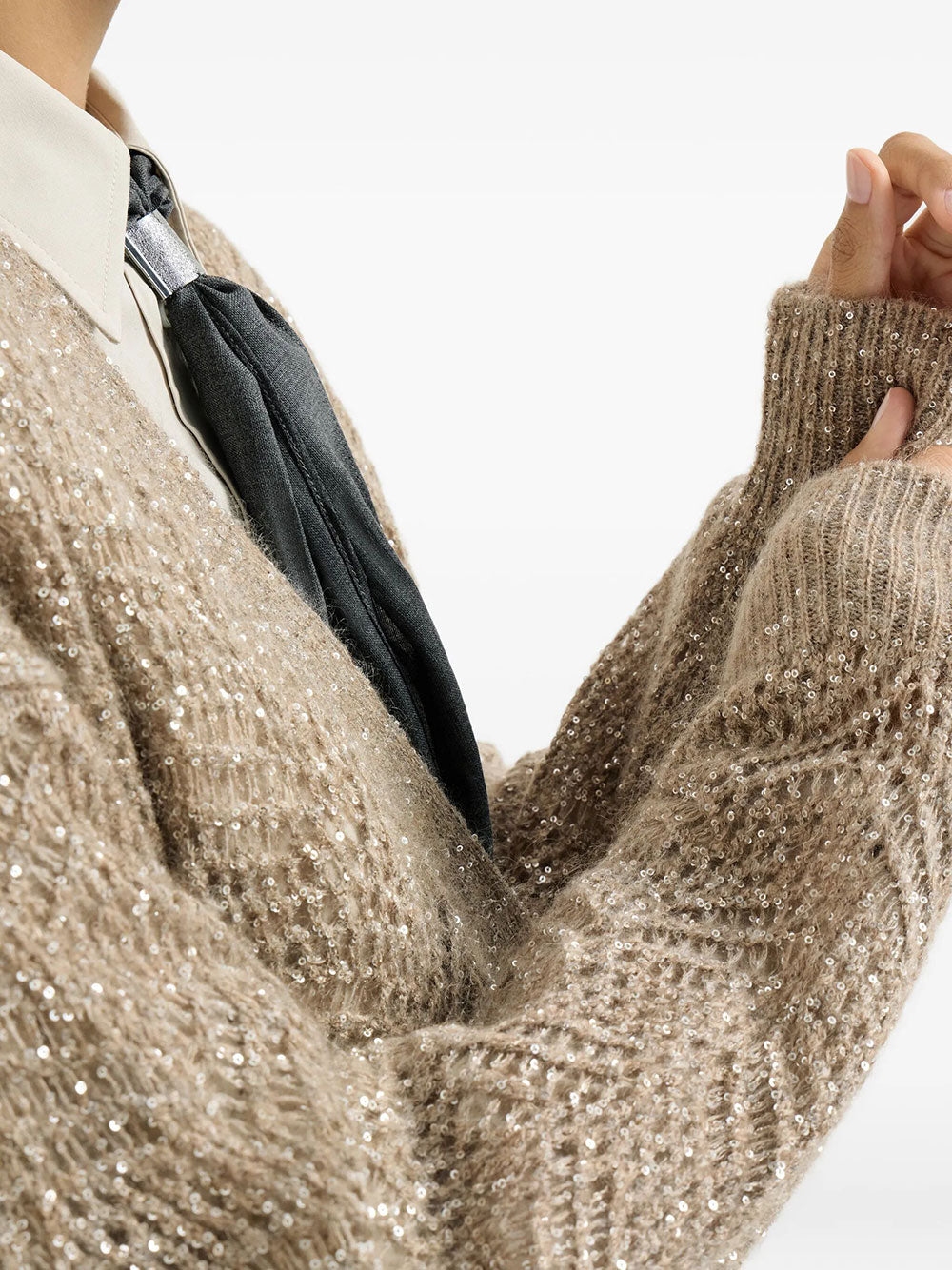Brunello Cucinelli MAGLIA - Nude & Neutrals | 8edb8acfdeb956d252ee8f1183746a627675d7d5
