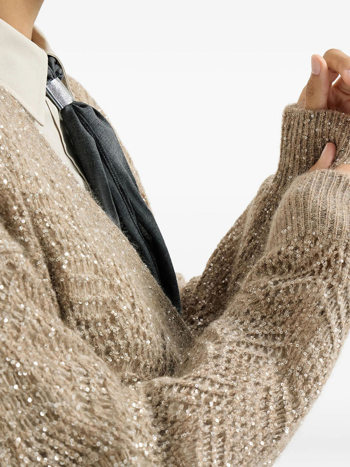 Brunello Cucinelli MAGLIA - Nude & Neutrals | 8edb8acfdeb956d252ee8f1183746a627675d7d5