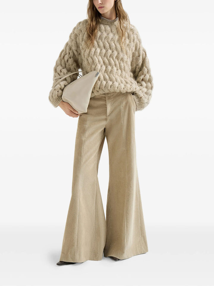 Brunello Cucinelli MAGLIA - Nude & Neutrals | c0f0f42415627eca5a522273b751100ae8c5386a