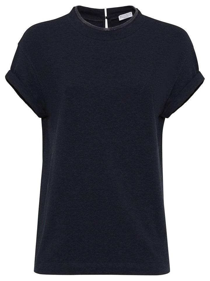 Brunello Cucinelli T-shirts - Grey | 51673472c6f37dd021a77d9ab21a4553e11d2036