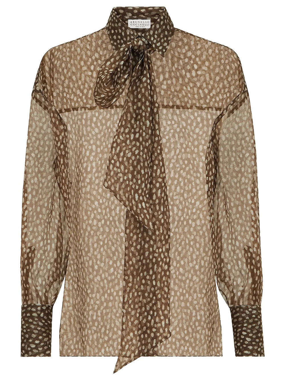 Brunello Cucinelli CAMICIA - Brown | f1221b1543740b6d604be5c413d231960281603a