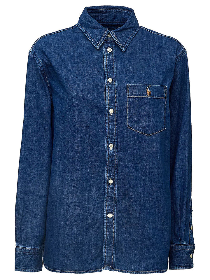 Polo Ralph Lauren Denim&leather - Blue | 8ab18ace389aef8fe5fcce716bee3e8235b95bf3