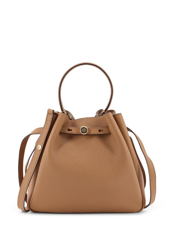 Romy Leather Bucket Bag