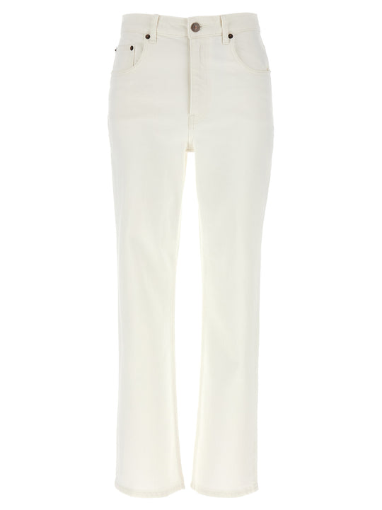 Cropped Jeans White