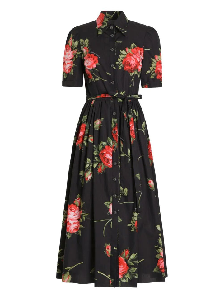 Dolce & Gabbana Midi dresses - Black | 44a9424d1b6122720bdb949cd8769658a84dcede