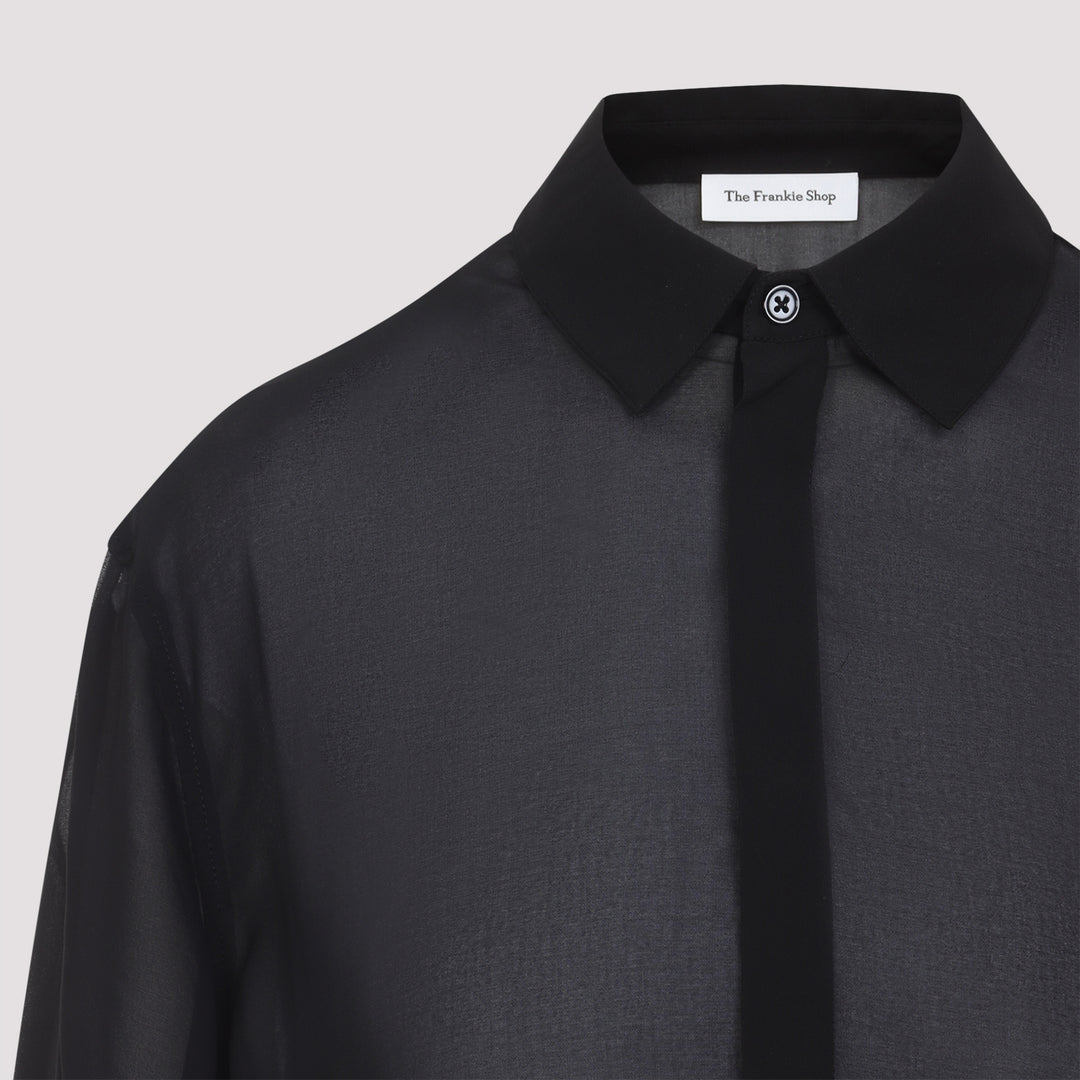 The Frankie Shop Shirts - Black | 21828e1ca23d0e0c076eb74ebbd41a377a9fb4fa