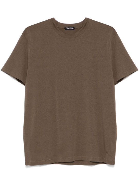 Lyocell And Cotton Regular Fit T-Shirt