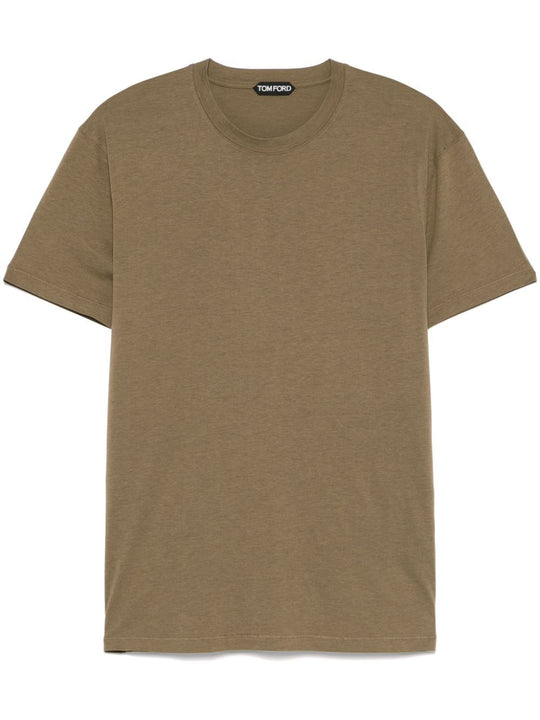 Lyocell And Cotton Regular Fit T-Shirt