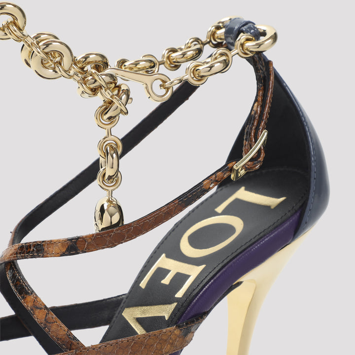 Loewe Sandals - Metallic | 08d4879b68d853c564c72066952e0b4497e5f6ed