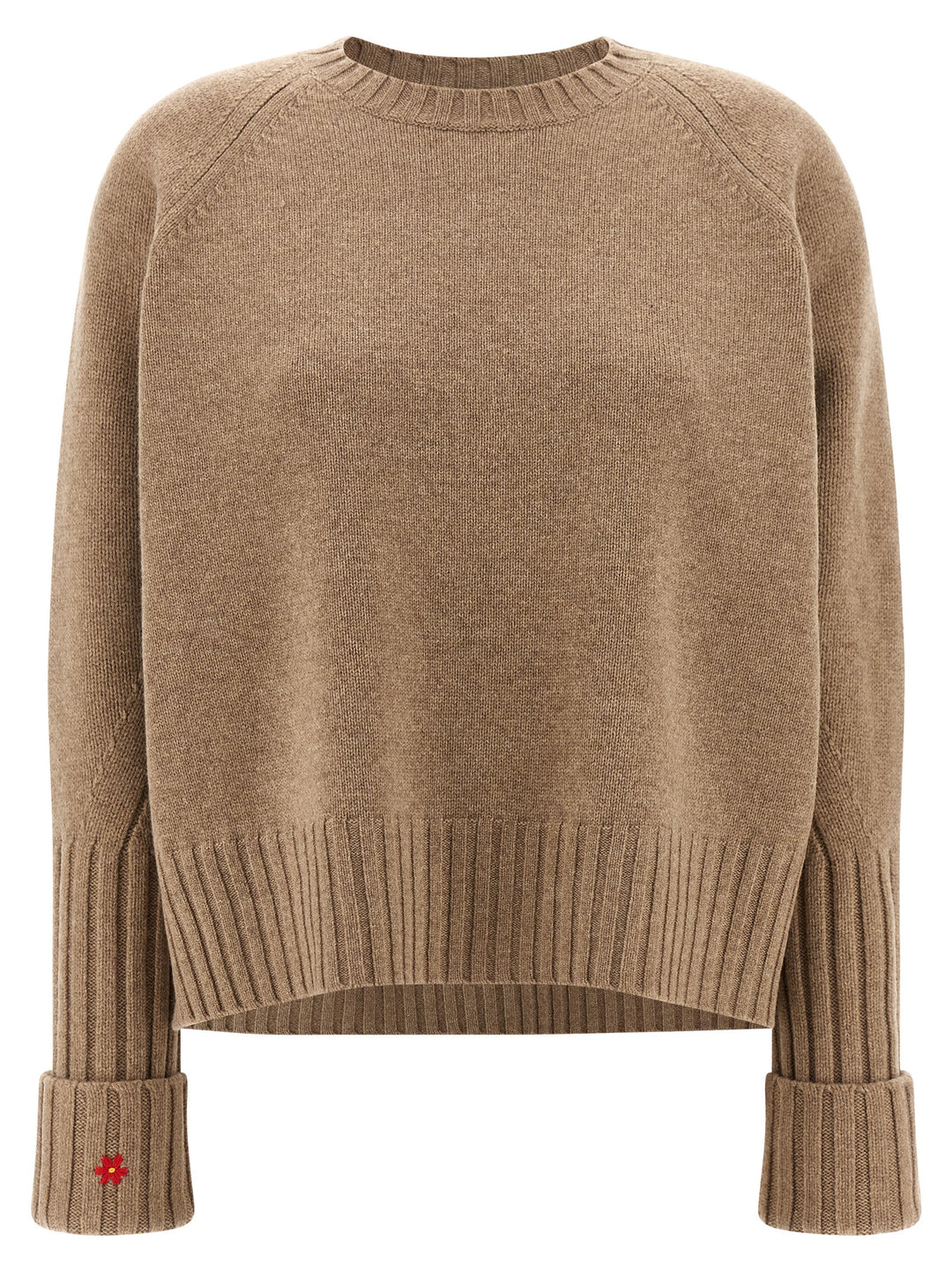 Tory Burch Wool Sweater Sweaters and Cardigans - Beige | 695ce41490c4218c27b4145226c37048b693297a