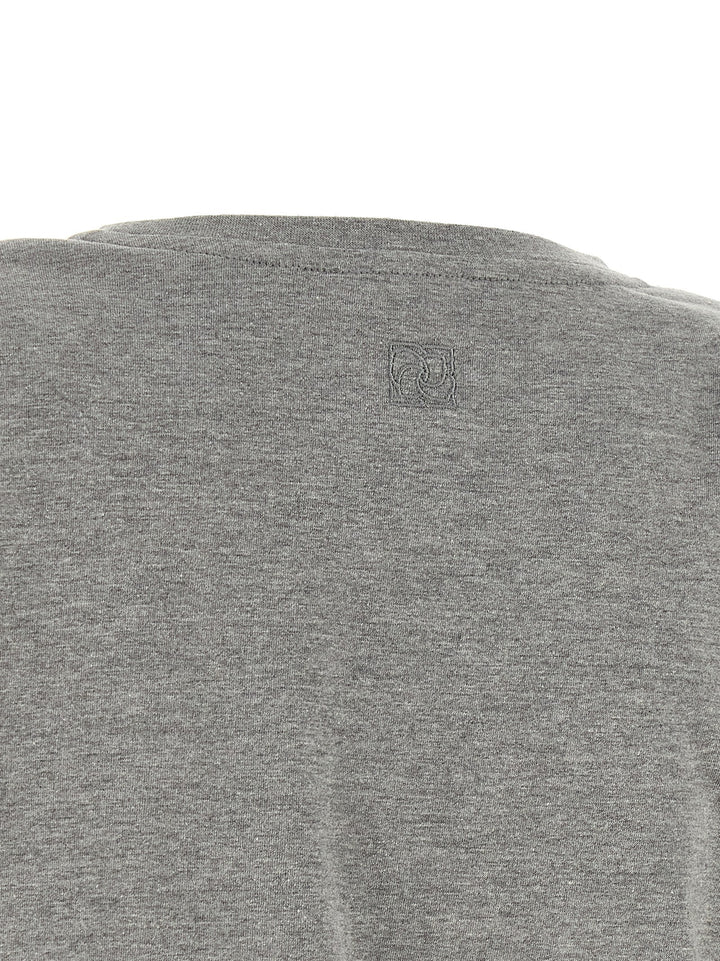 Magda Butrym 01 T-shirt - Gray | 81121a80e7c0ded15962ef87c836ea60f666c248