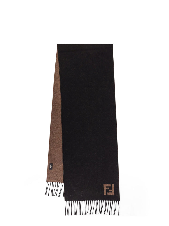 Fendi Scarfs - NERO+SABBIA | b332c4774109e7dd5d21b625b2609f4202d504b8