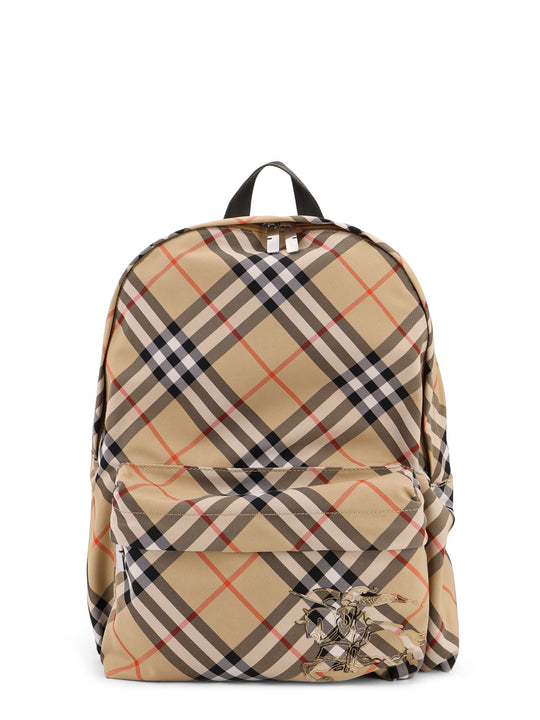 Essential Backpack With Check Pattern