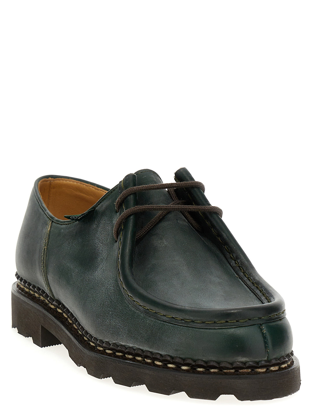 Michael Vert Lace Up Shoes Green