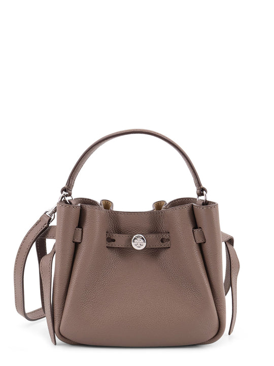 Romy Mini Leather Crossbody Bag