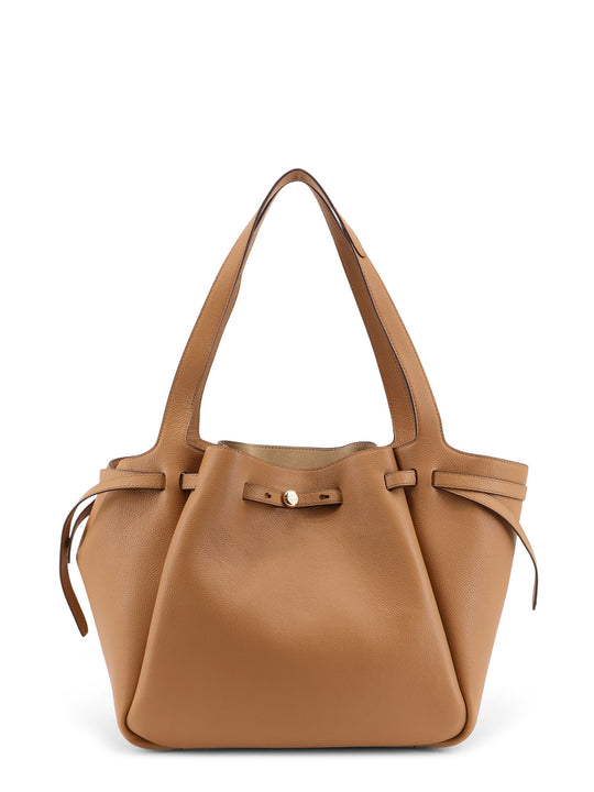 Romy Pebbled Leather Tote Shoulder Bag