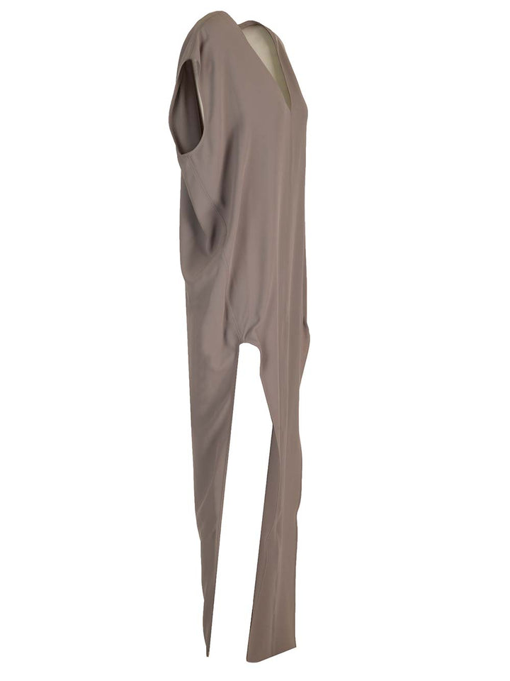 Silk Jersey Long Dress Dresses Grey
