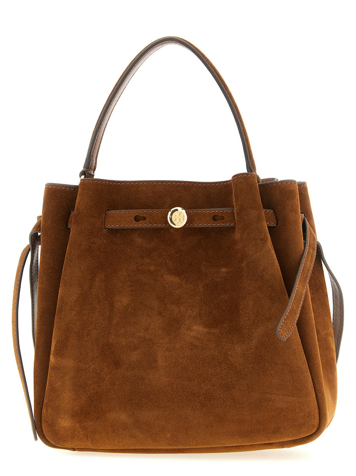 Tory Burch Romy Crossbody Bags - Brown | 381473688492b0fbf04ecd64d1b17ead10056d65