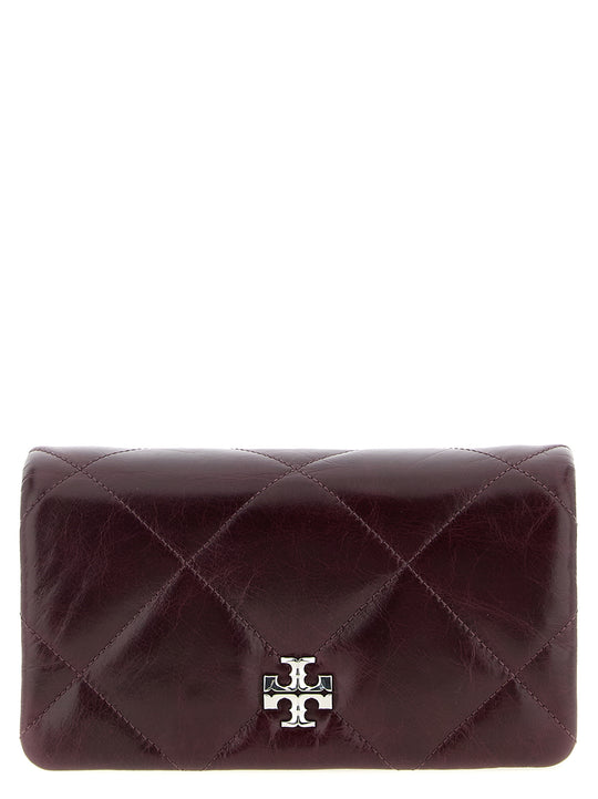 Kira Diamond Crossbody Bags Bordeaux