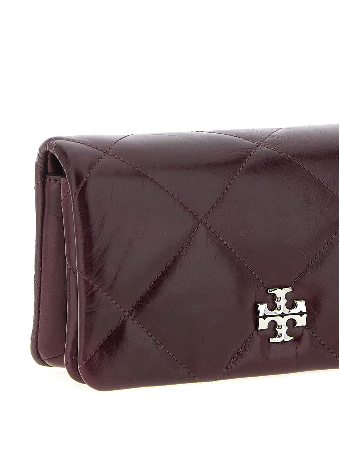 Tory Burch Kira Diamond Crossbody Bags - Bordeaux | ab70235cbcfd2c9ba8d49c4afd25dc39afe888ce