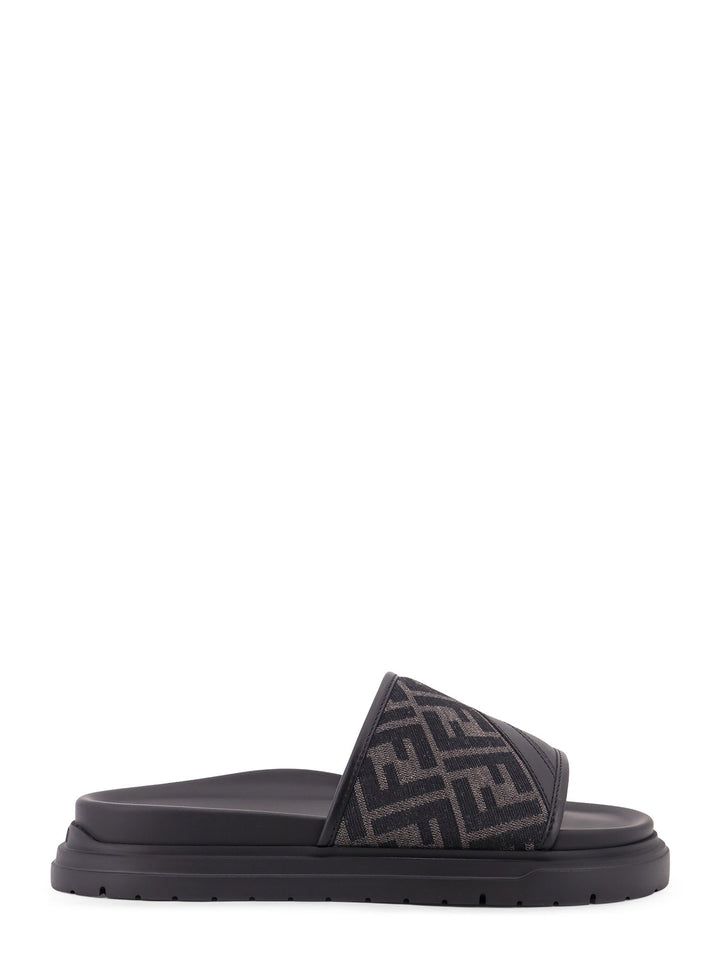 Fendi Sandals - NERO NER GRIGIO NERO | 5ab43c5f70cc6a8310cd0fb92cc7723de7676a00