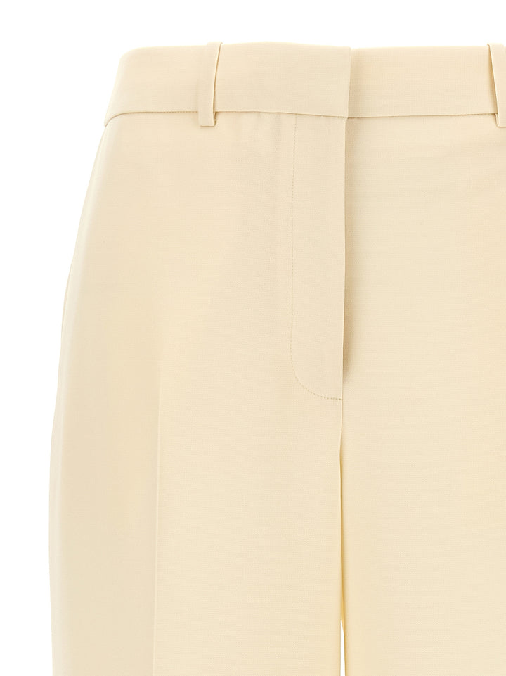 Tory Burch Cropped Pants - White | e348477ee4ee024fb991ee42f506af6f0fc75e0c