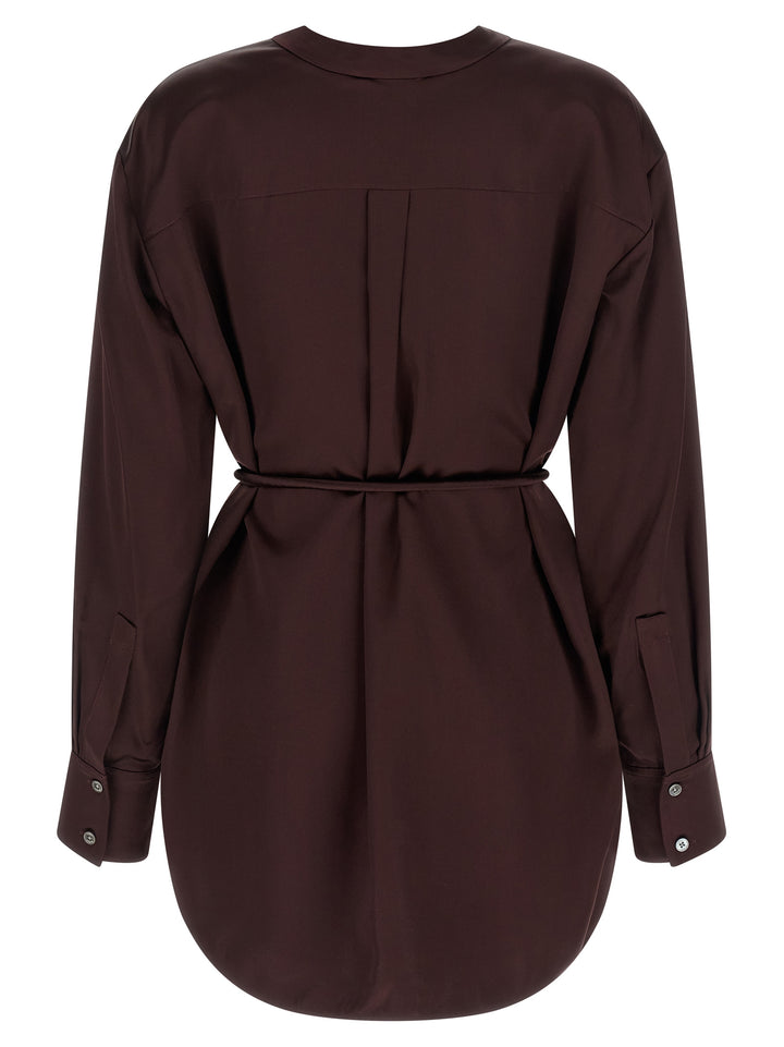 Tory Burch Satin Blouse Shirt and Blouse - Bordeaux | 2b992cc9c85875215f81b74237fa556998df31ec